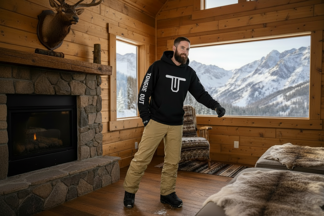 Grundge Logo TONGUE OUT “TONGUE ON” Hoodie