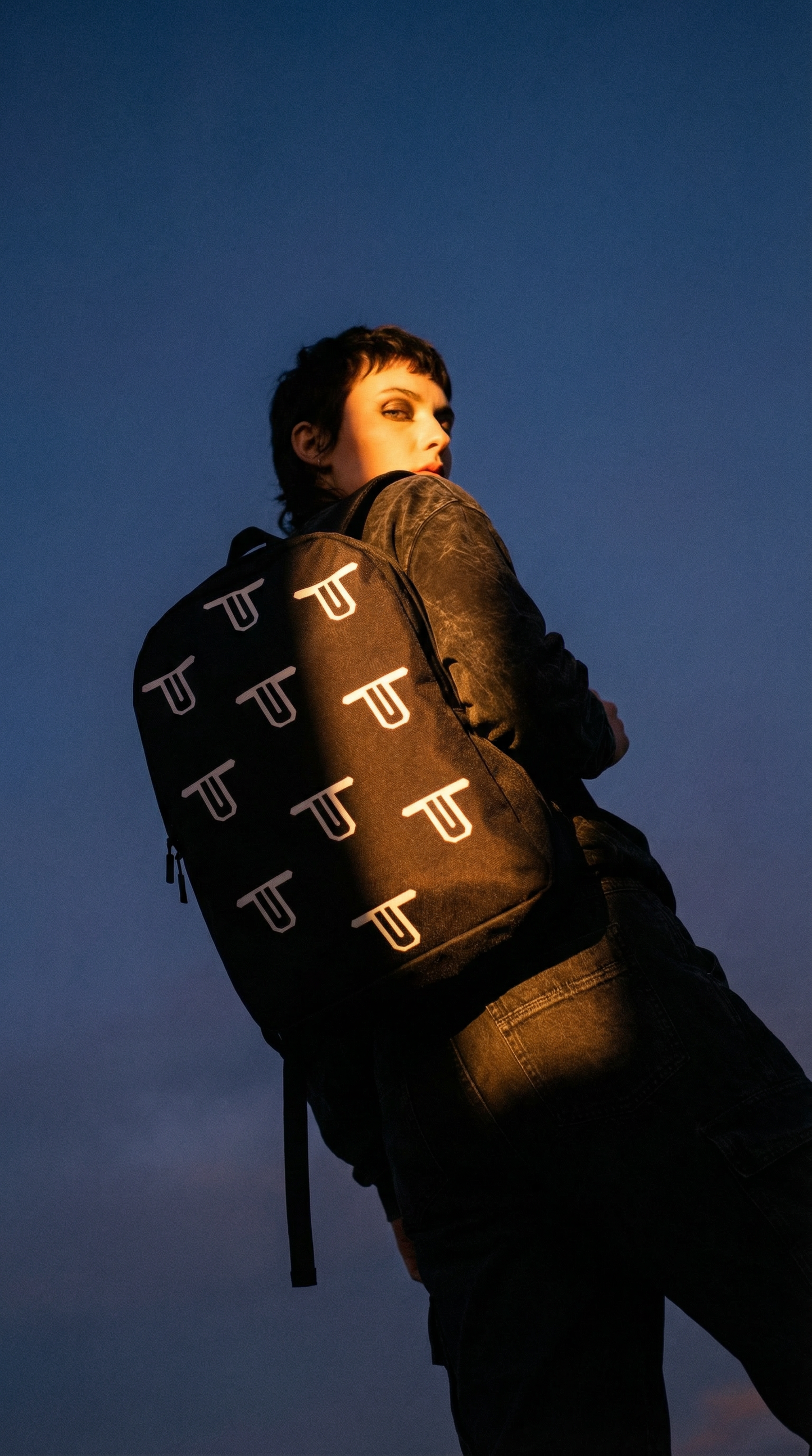 TONGUE OUT “IT’S A VIBE!” Minimalist Backpack