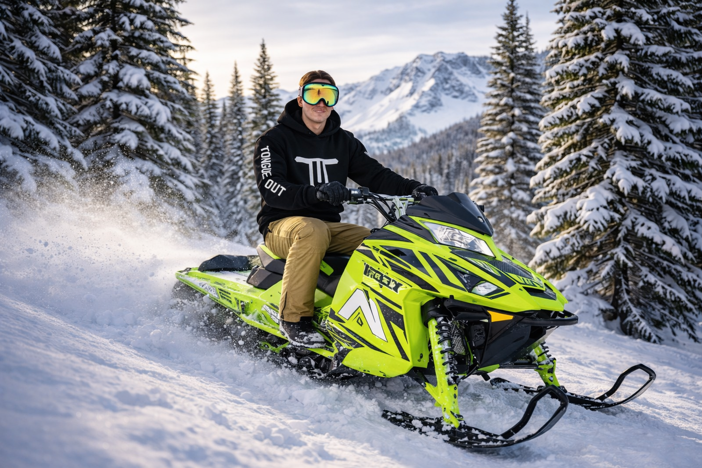 Grundge Logo TONGUE OUT “TONGUE ON” Hoodie