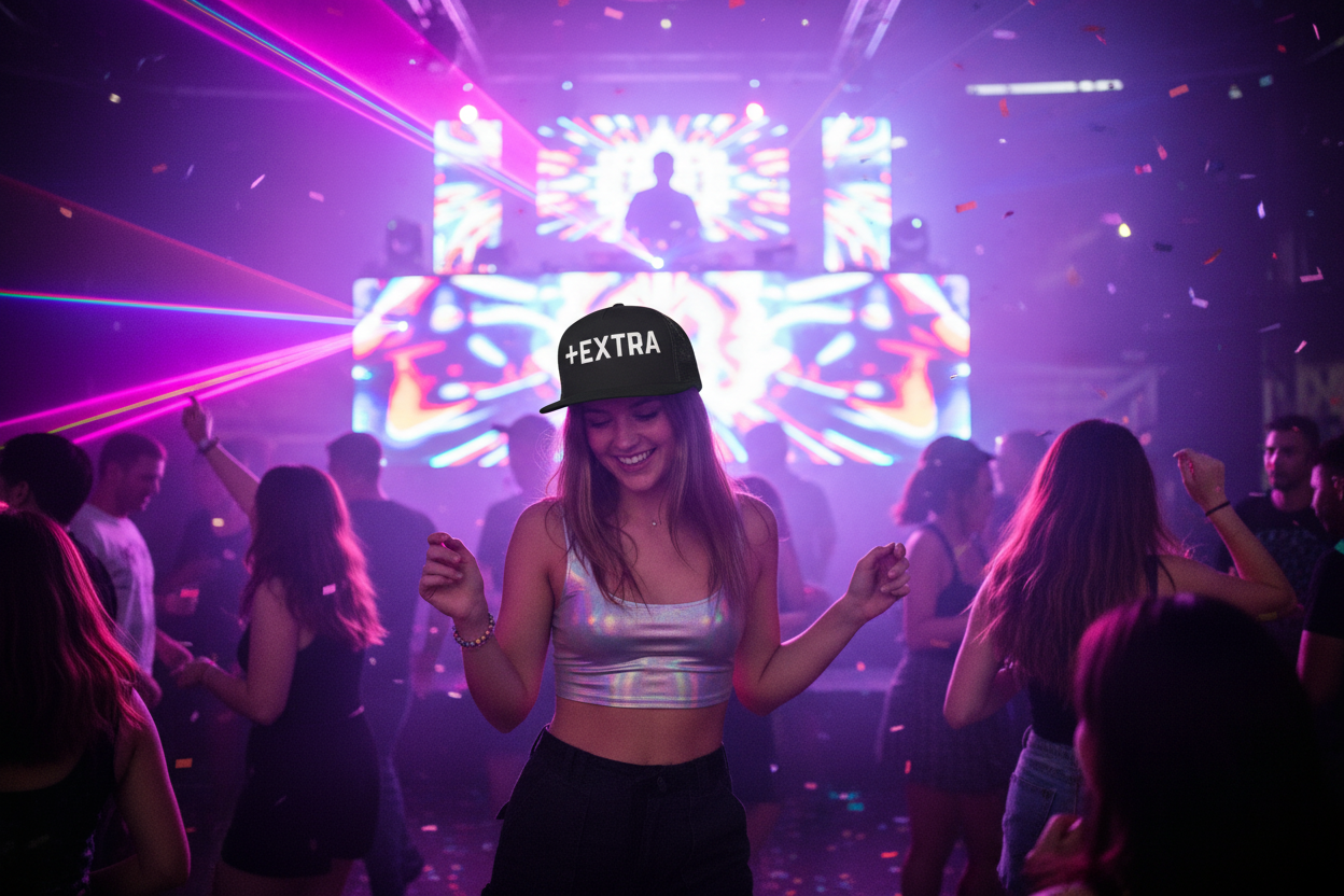 “ADD EXTRA“ TONGUE OUT Hat