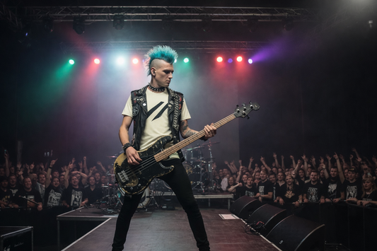 TONGUE OUT “GO ALL OUT” Fitted Sneaker Tee