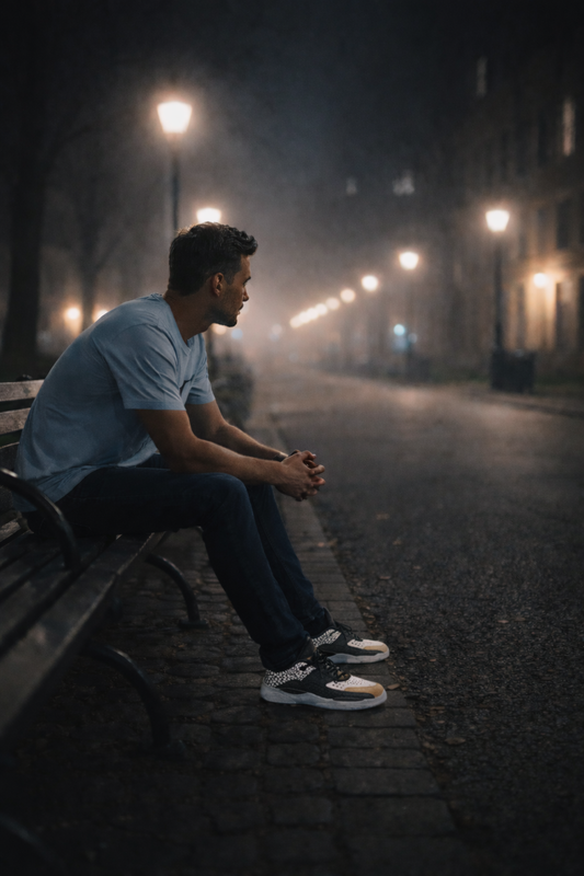 TONGUE OUT “GO ALL OUT” Fitted Sneaker Tee