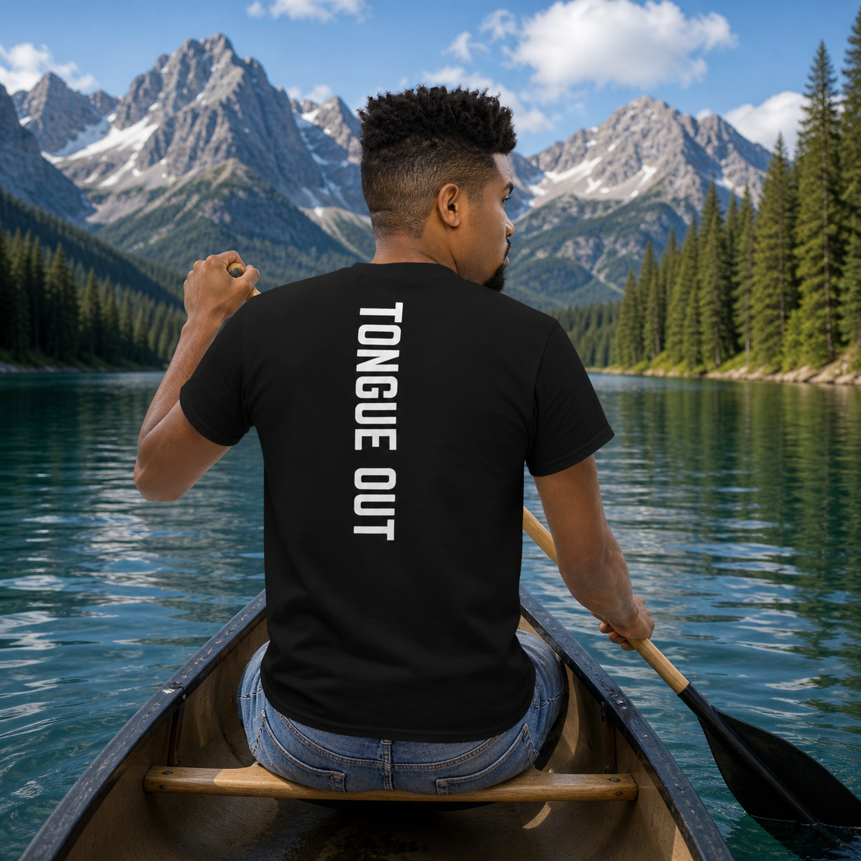 “EVERYTHING IS EXTRA” TONGUE OUT TEE