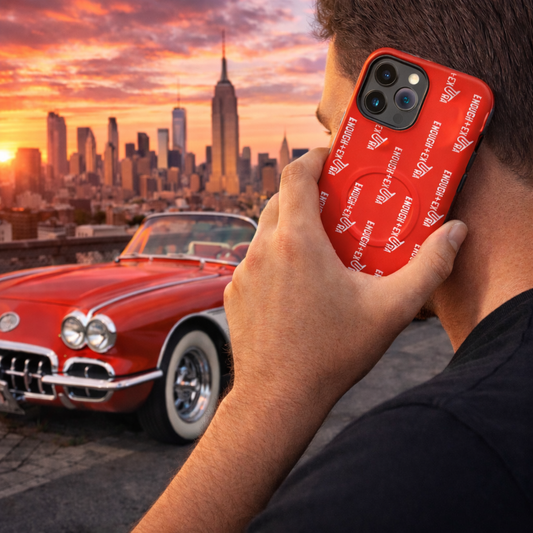 TONGUE OUT “ENOUGH+EXTRA” Philosophy Reminder MagSafe® Tough Case for iPhone®