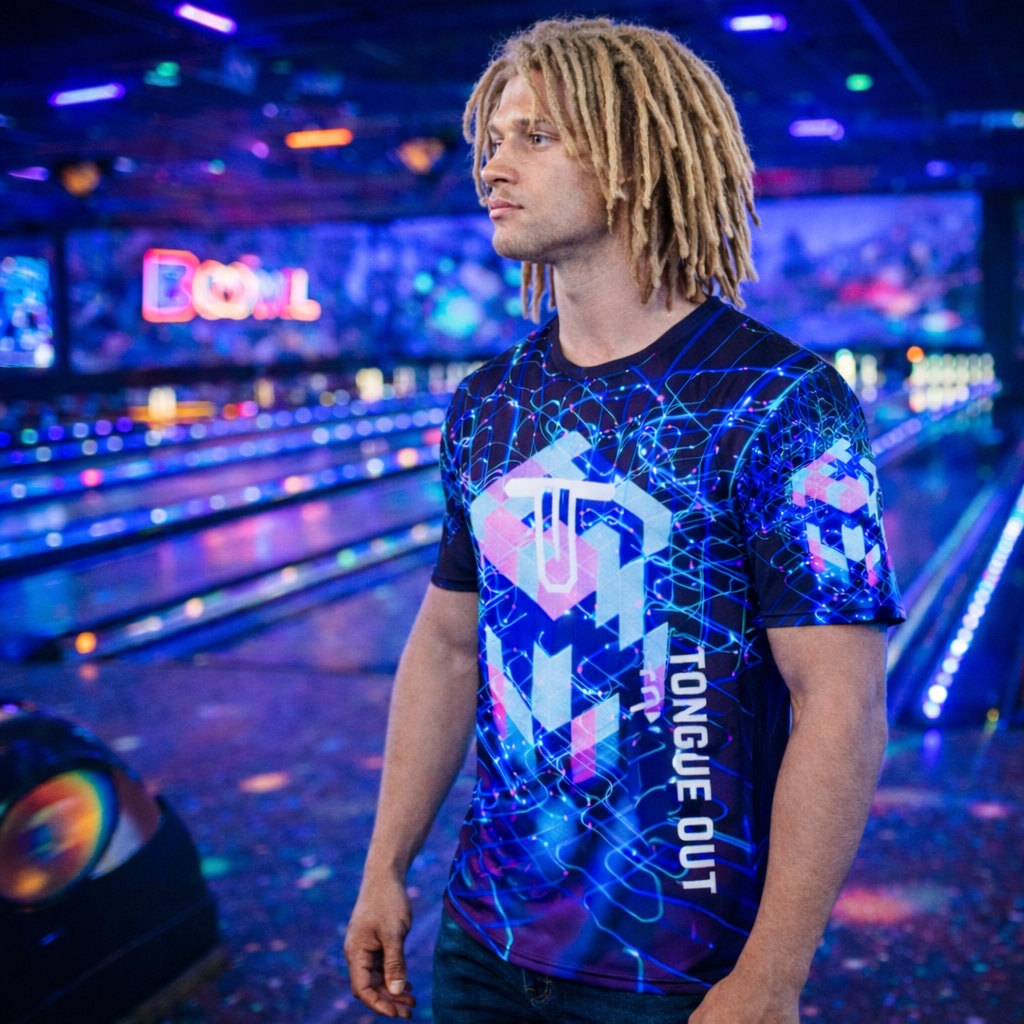 TONGUE OUT “POWER HUNGRY” Tee