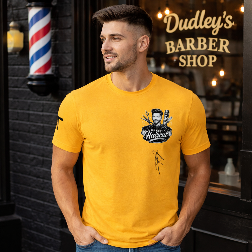 TONGUE OUT “FRESH CUT WITH DAD’ Tee