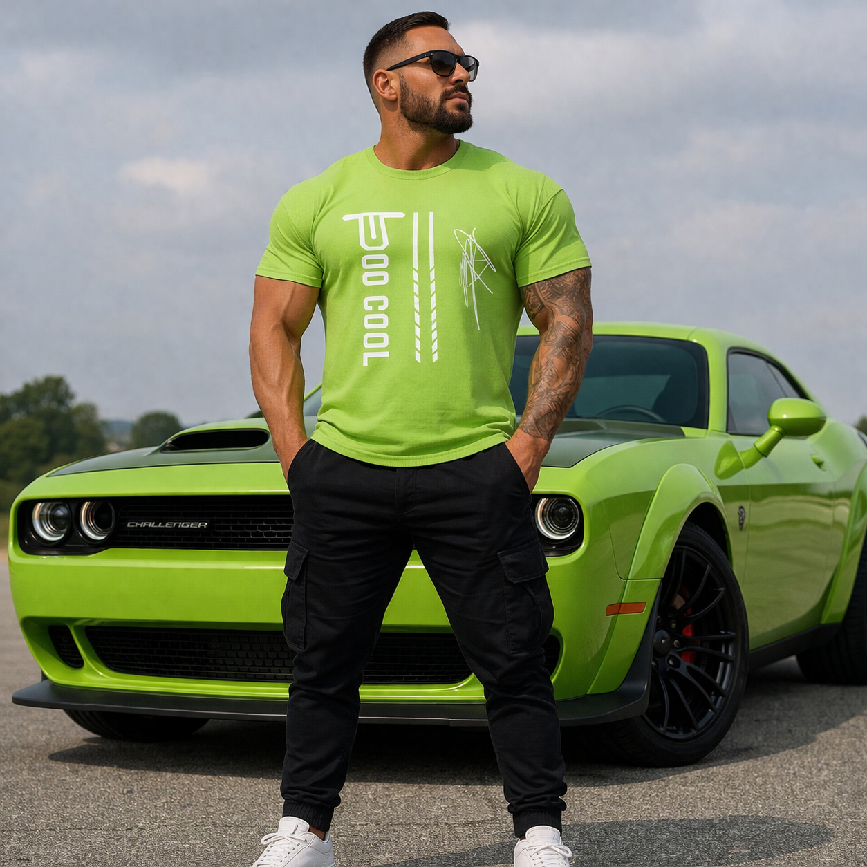 TONGUE OUT “BURNOUT ONLY CLUB” Classic Tee