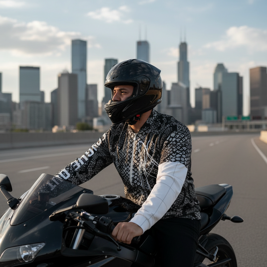 “LEAN IN” TONGUE OUT Bomber Jacket